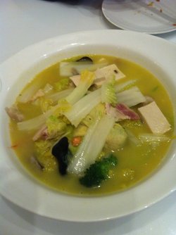 娃娃菜豆腐