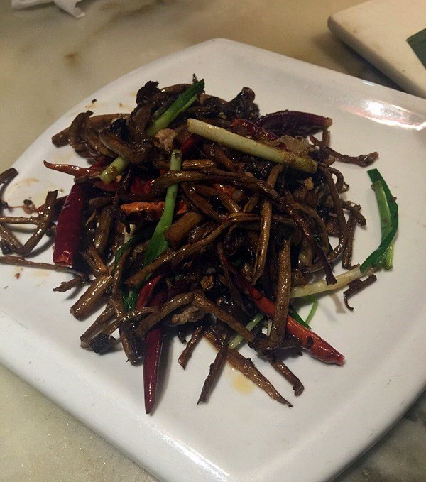 香炒茶树菇