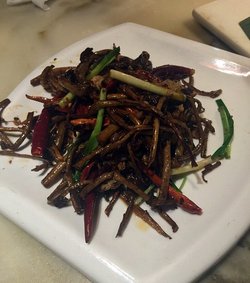 香炒茶树菇