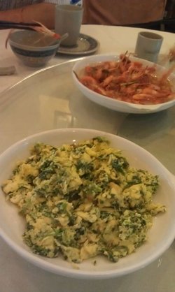 荠菜炒蛋