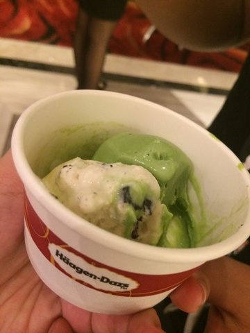 抹茶和果仁