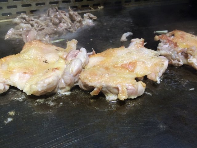 铁板鸡肉