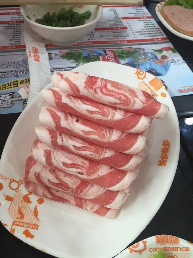 羊肉片