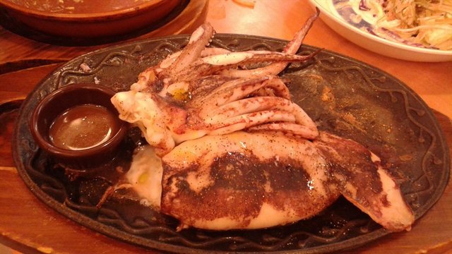 铁板烤鱿鱼