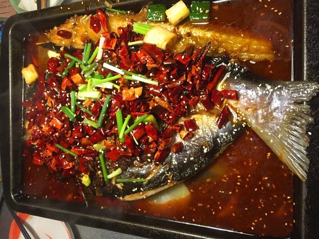 香辣烤鱼