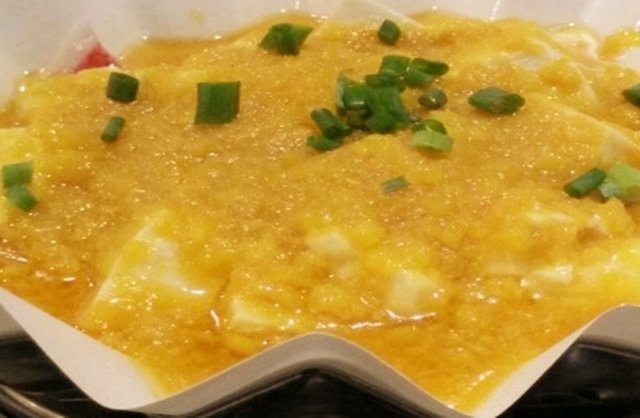 日式蟹黄豆腐