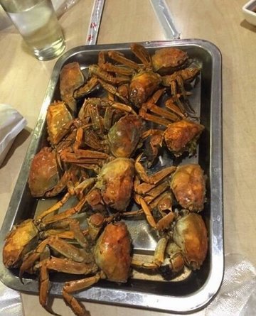 手抓蟹