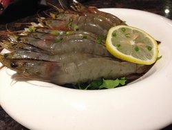 盐烤基围虾