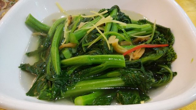 盐水菜心