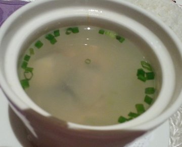 牡蛎炖冬瓜盅