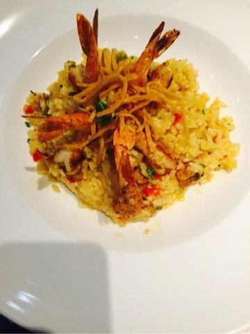 虾炒饭
