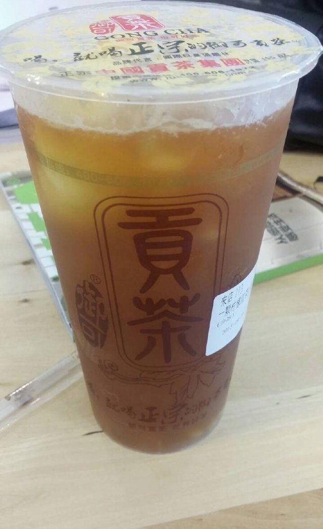 一颗柠檬红茶