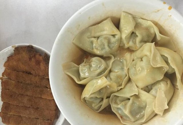 拌馄饨