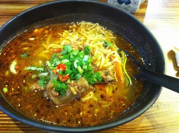 香辣牛肉小面
