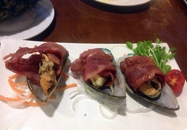 烤培根贝卷