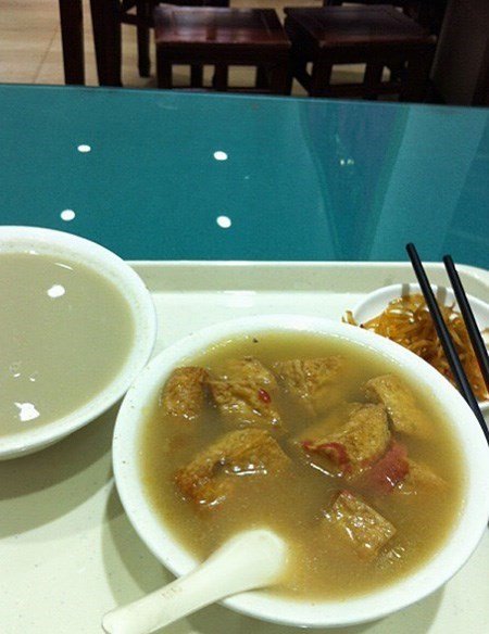 炸煮豆腐