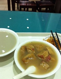 炸煮豆腐