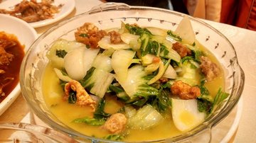 油渣青菜煲