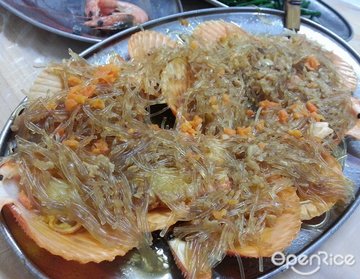 蒜蓉粉丝蒸扇贝