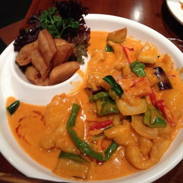 红咖喱鱼片
