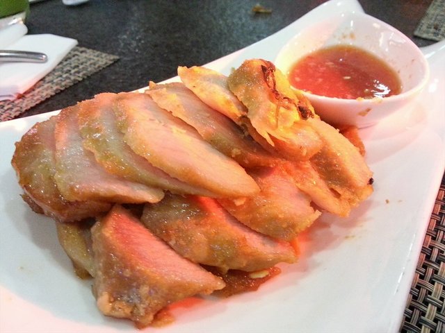 蜜汁猪颈肉