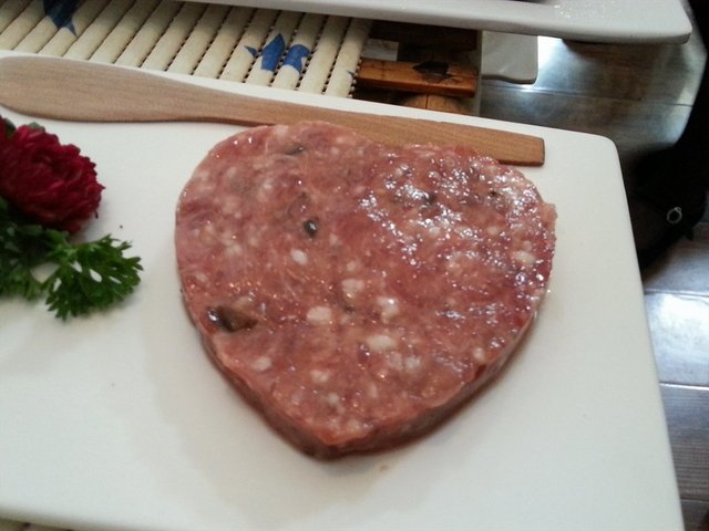松茸牛肉滑