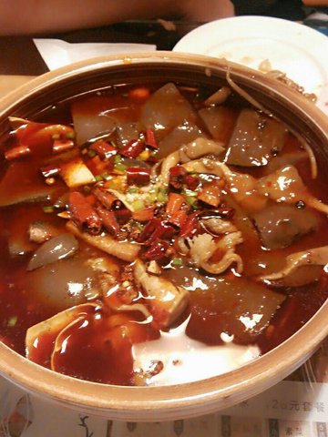 毛血旺