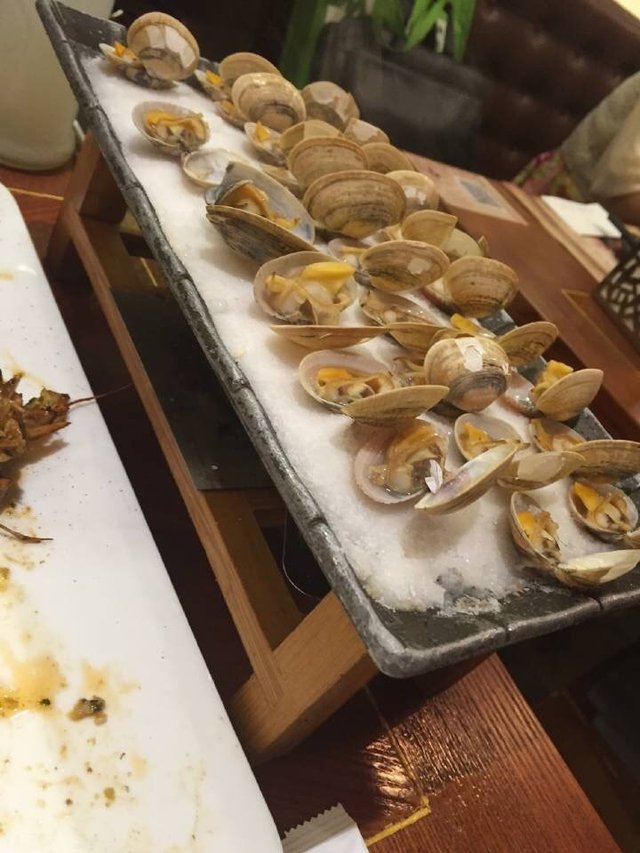盐烤蛤蜊