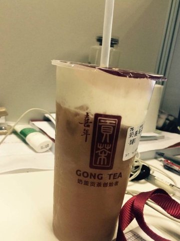 奶盖乌龙茶