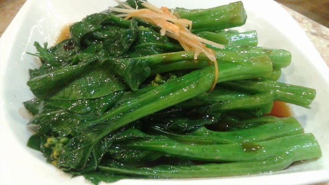 白灼靓菜心