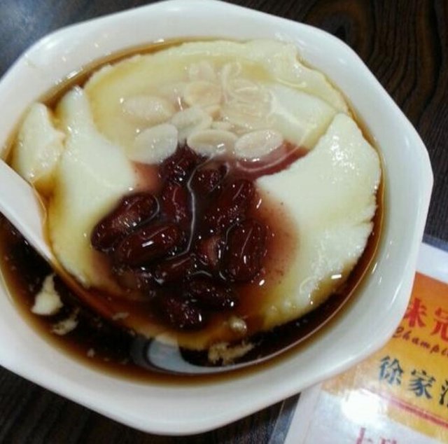 红豆杏仁豆腐
