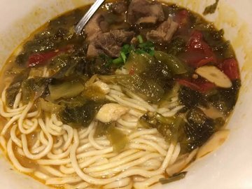 酸菜面