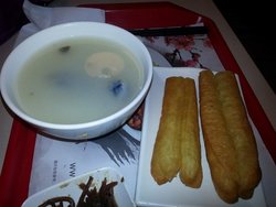 皮蛋瘦肉粥套餐