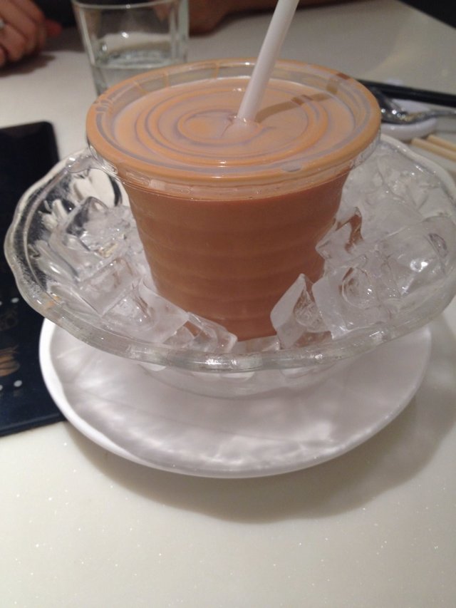 冰镇原味奶茶
