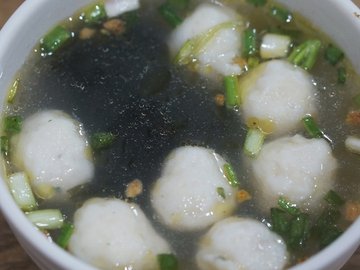 紫菜鱼丸汤
