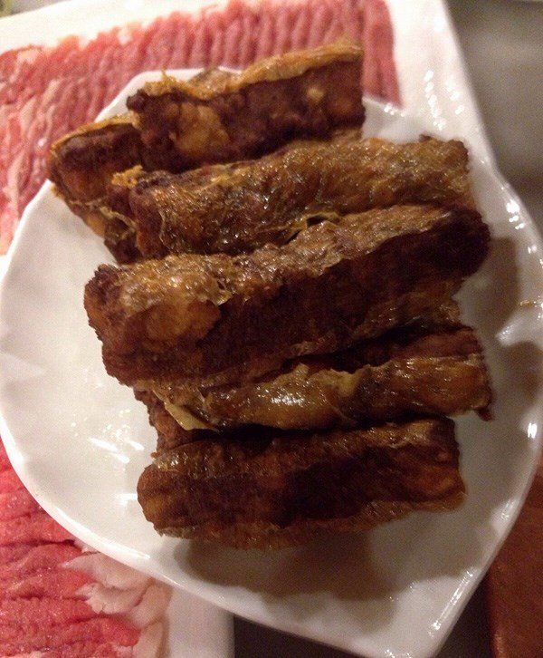 炸松肉