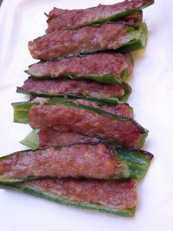 尖椒酿肉