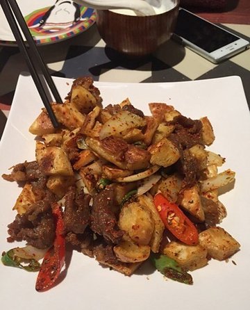 风味囊炒肉