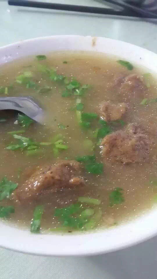 豆面丸子汤