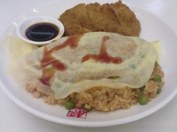猪排蛋包饭