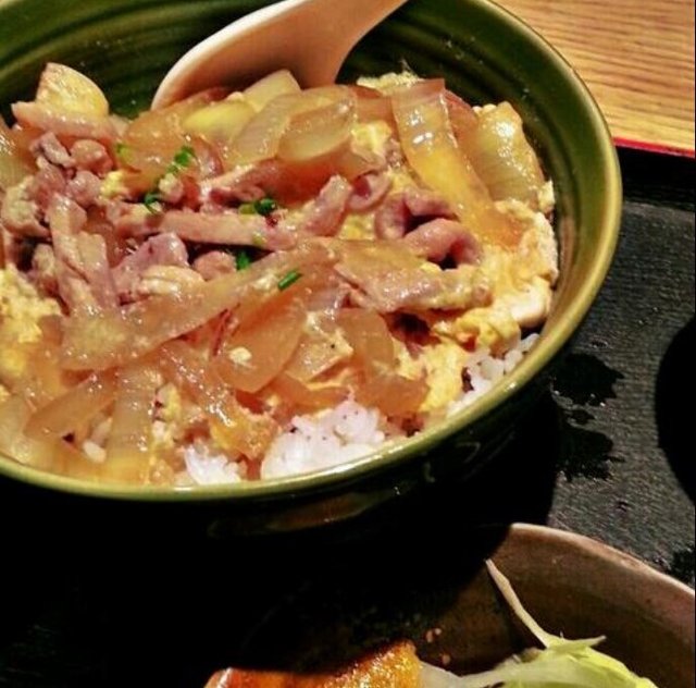 培根洋葱饭