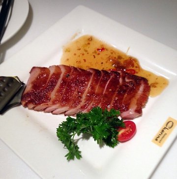 炭烧柠檬烧猪颈肉