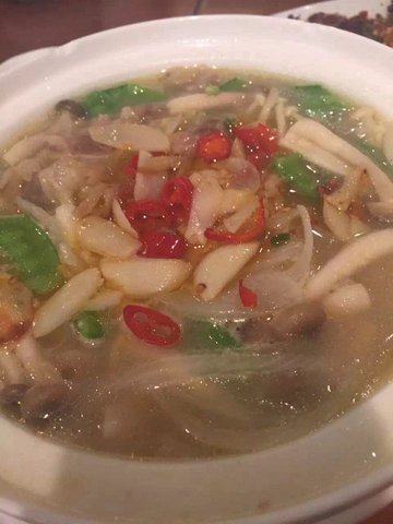 海鲜杂菌汤