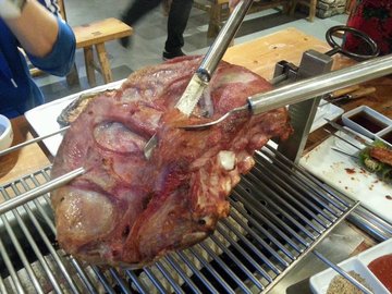 烤羊排