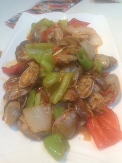 辣炒花蛤