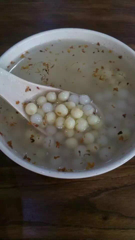 桂花鸡头米