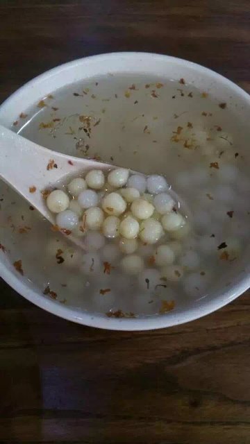 桂花鸡头米