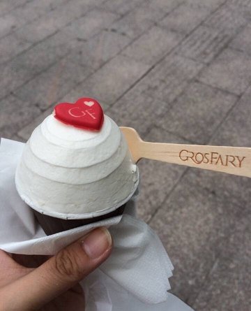 榴莲纸杯蛋糕