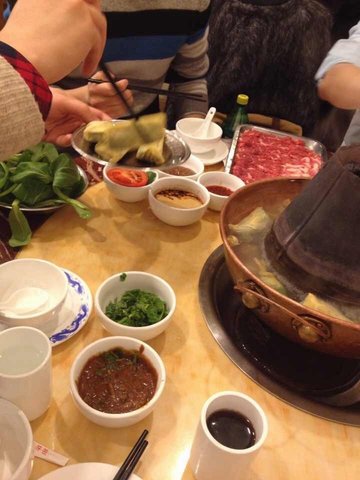 热气羊肉
