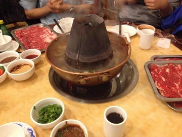 热气羊肉
